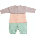 100% Cotton Long Sleeve Jump Baby Romper for Infant